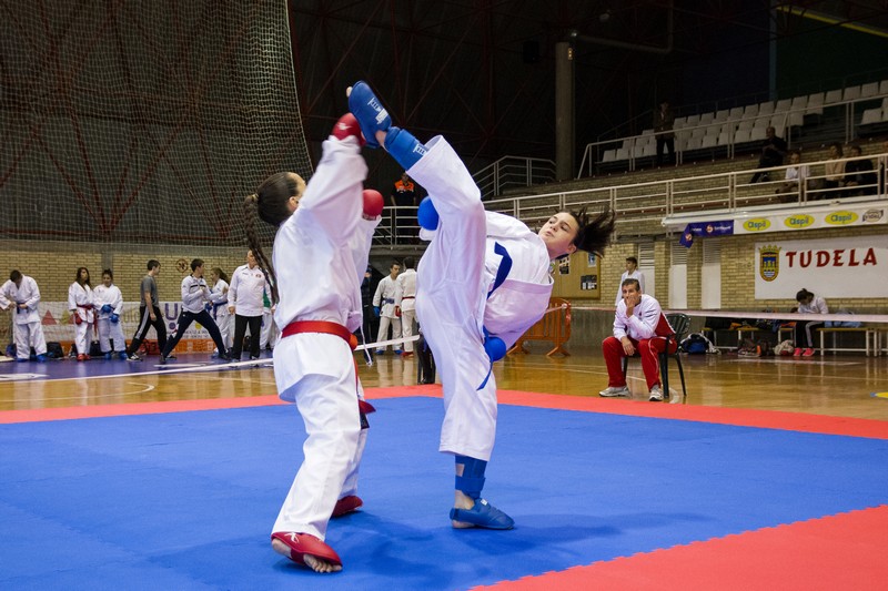 Jornada de Kumite en Berriozar.